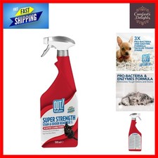 Pet Stain Odour Remover Super Strength Enzyme Cleaner Smell Nuetraliser 500ML UK
