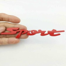 3D SPORT Logo Metal Emblem