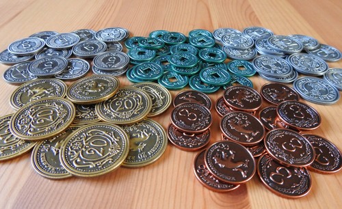 Scythe metal coins 80 - coins, |
