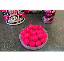 Mainline Cell Pop Ups Boilies 25x12mm Pink Soaked In Korda Goo Almond Carp bait