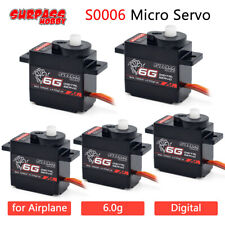 Surpass Hobby Digital Servo 6g Micro Plastic Gear Servo for RC planes Fixed-wing