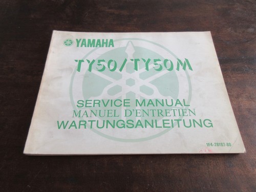 Yamaha ty50 ty50m 1976 - ty50m, service