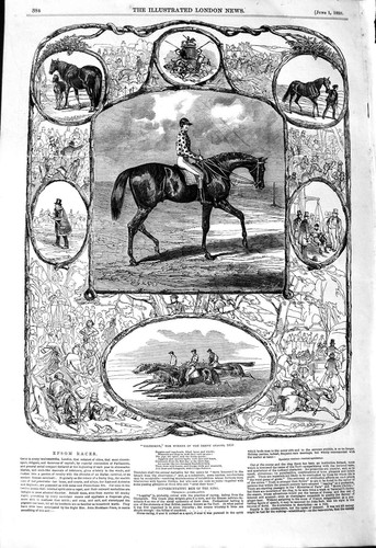 Original old antique print - original,