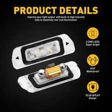 2x AUXITO Fits Mercedes Benz