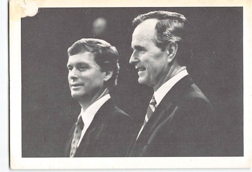 Postcard george bush - postcard,