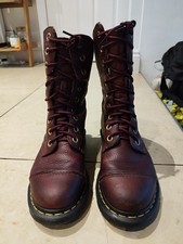 Dr. Martens Burgundy Boots