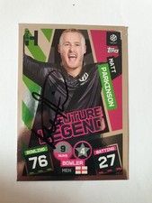 SIGNED TOPPS ATTAX CRICKET CARD-THE HUNDRED 2022-FUTURE LEGEND-MATT PARKINSON