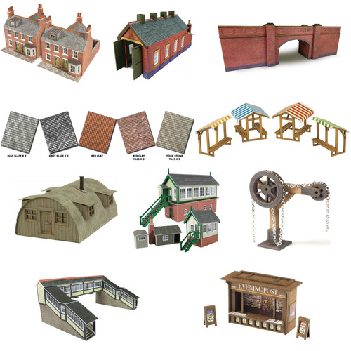 Metcalfe model railway - railway, card