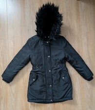 Black Bluezoo school coat fur