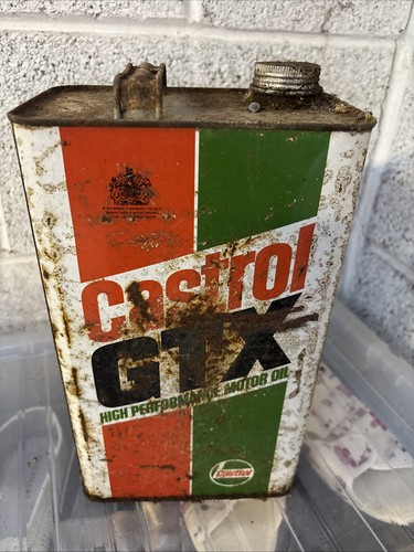 Castrol gtx oil can - gtx, 5l