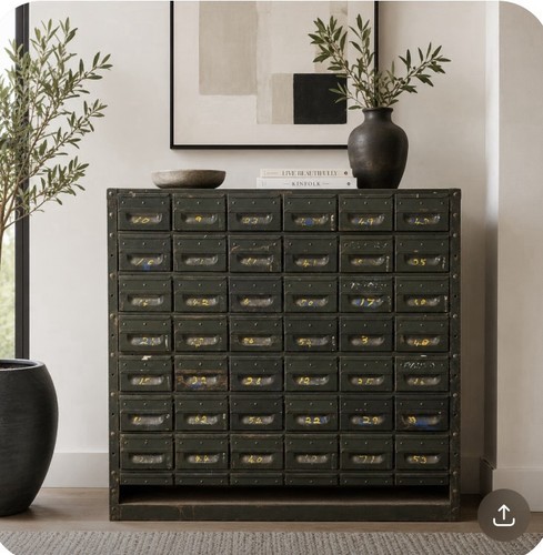 Vintage industrial bank - industrial, of