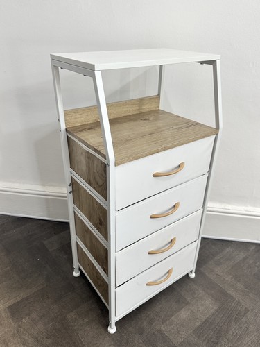 White drawers chest - 4, shelf
