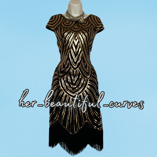 Ladies sequined beaded 20s - beaded,