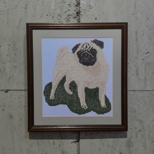 VINTAGE* PUG DOG - HANDMADE