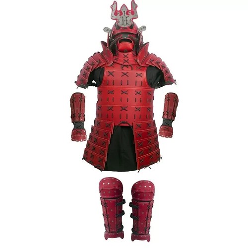 Halloween leather samurai - halloween,
