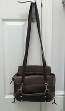 Valentina Brown Mix Leather