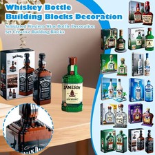 Toy Brick Whiskey Bottle