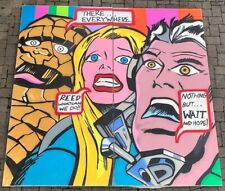 Goldie Tribute To Kirby ORIGINAL 1992 Canvas +COA Banksy Graffiti Retna Art