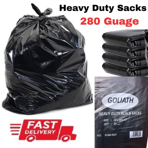 Compactor black sacks - black,