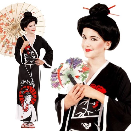 Geisha children fancy dress - children's,