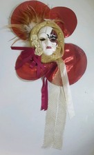 Vintage Red Lady Face Mask