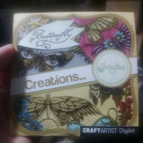 Craft artist digikit butterfly - craft,