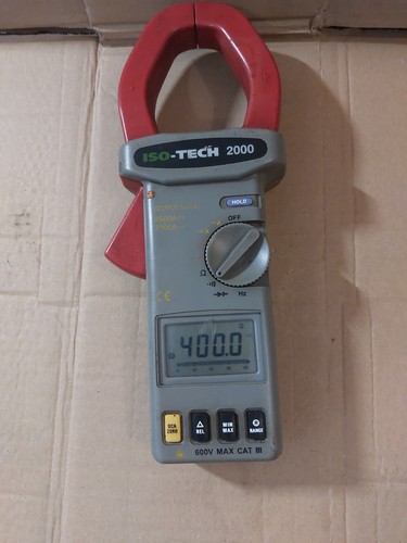 Iso tech 2000 clamp - 2000, meter.