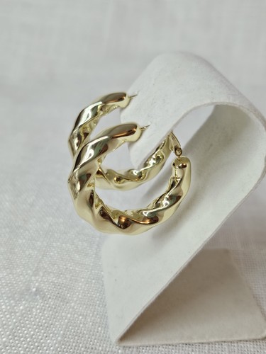 Gold hoop earrings for - gold,
