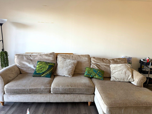 Next beige fabric corner sofa - next,