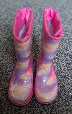 Girls Pink Wellies