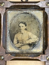 Victorian ambrotype young - victorian,