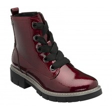 Ladies Lotus Bordo Patent JoJo