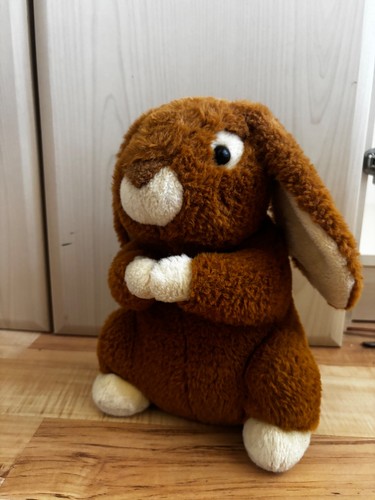 Brown bunny rabbit - soft, plush
