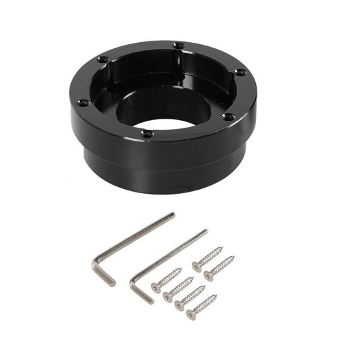 Aluminum 70mm steering wheel - aluminum,