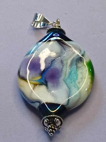 Artisan italian glass bead - glass,