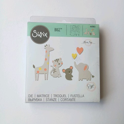 Sizzix bigz die - zoo, friends