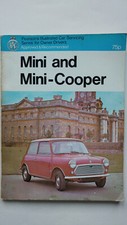 Pearson`s Illus. Car Servicing, Mini & Mini-Cooper; D M Palmer, 1973 Hamlyn P/b.