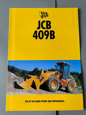 JCB 409B Wheeled Loading Shovel Brochure