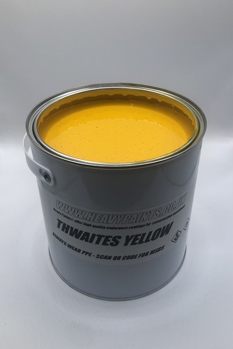 Thwaites dump truck yellow - thwaites,