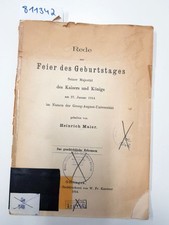 Rede zur Feier des