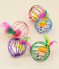 Cat Toy Ball 6cm Colorful Iron