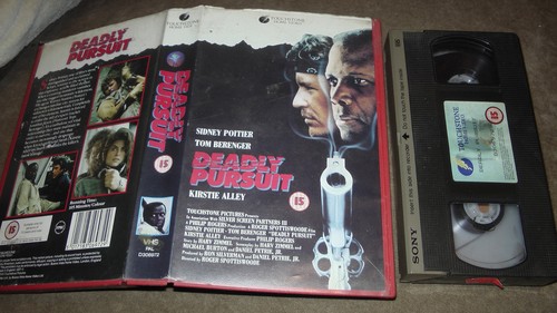 Deadly persuit vhs - deadly,