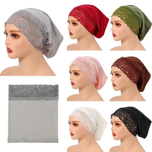 Inner hijab undercap lace - undercap, edge