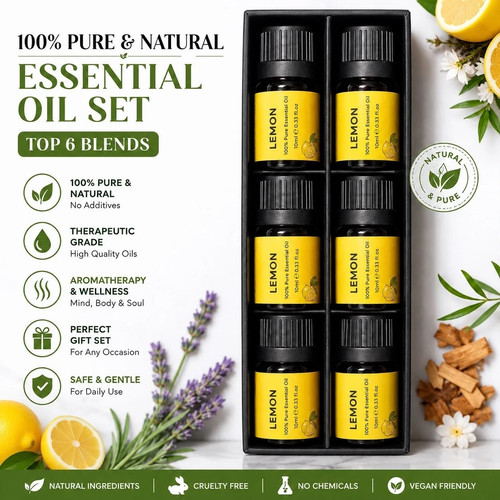 Essential oils set - essential,