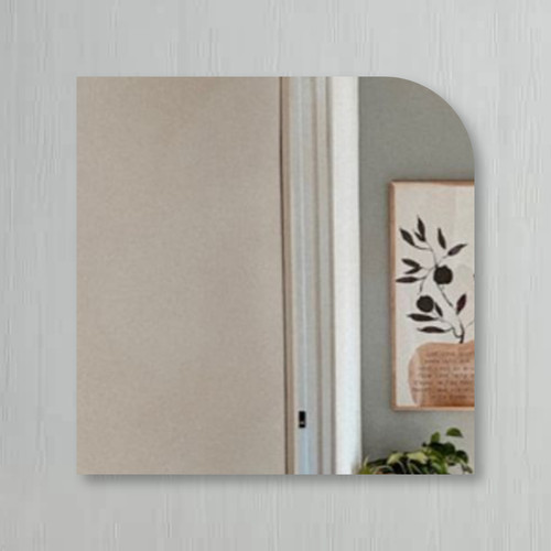 Square mirror acrylic wall - acrylic,