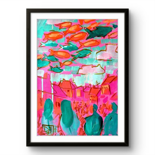 Danverrs fish fly - danverrs, a4