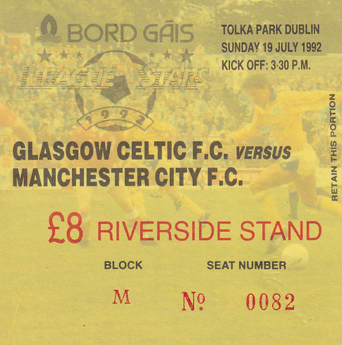 Ticket celtic manchester - v,