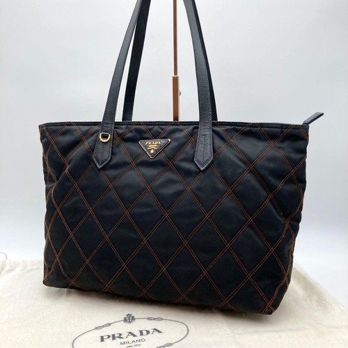Prada tesso nylon black - nylon,
