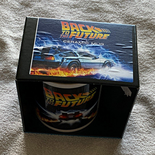 Back the future ceramic mug - back,