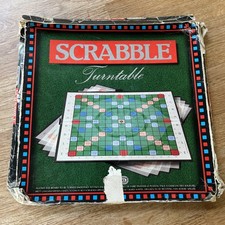  SCRABBLE Black TURNTABLE